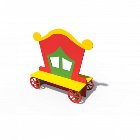 ДХО 07020 Скамейка карета