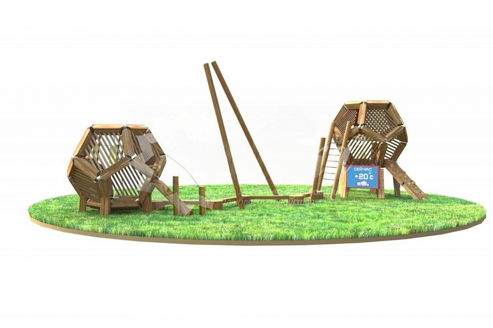 Игровой комплекс QUANTWOOD «Сеул» Артикул: 24352