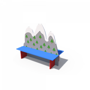 ДХО 07010 Скамейка Альпийская горка