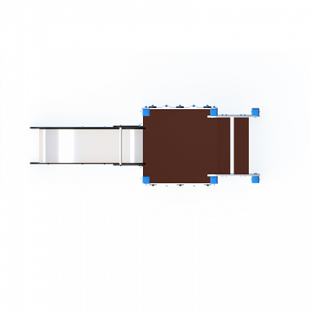 ИО 07070 Горка Домино H-750 (металлический скат)