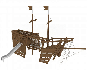 Игровой комплекс ARTWOOD «Корабль Виктория» с мачтами Артикул: 27148