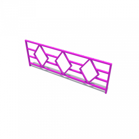 ДХО 03060 Ограждение Ромбик