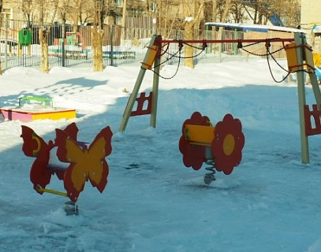 ИО 05320 Качалка на пружине Ромашка