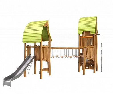 Игровой комплекс HARDWOOD «Доброград» Артикул: 25270